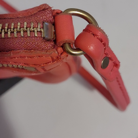 Fossil Erin Crossbody purse Salmon pink - Picture 3 of 10